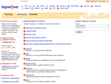 Tablet Screenshot of info.bigmir.net